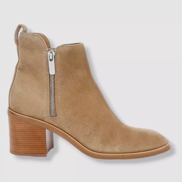 3.1 Phillip Lim Shoes - New in Box 3.1 Philip Lim Alexa Boot Tan Suede Zip Up Bootie Size 8.5 MSRP $595